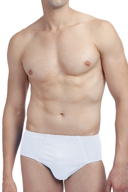 روبا سروال داخلي سينور للرجال من روبا، 3 قطع ريب- مقاس كبير أبيض - Image 2