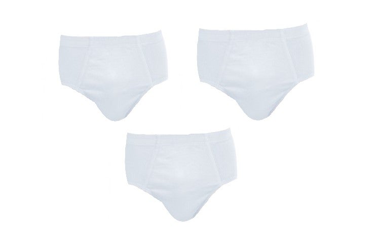 روبا سروال داخلي سينور للرجال من روبا، 3 قطع ريب- مقاس كبير أبيض - Image 3