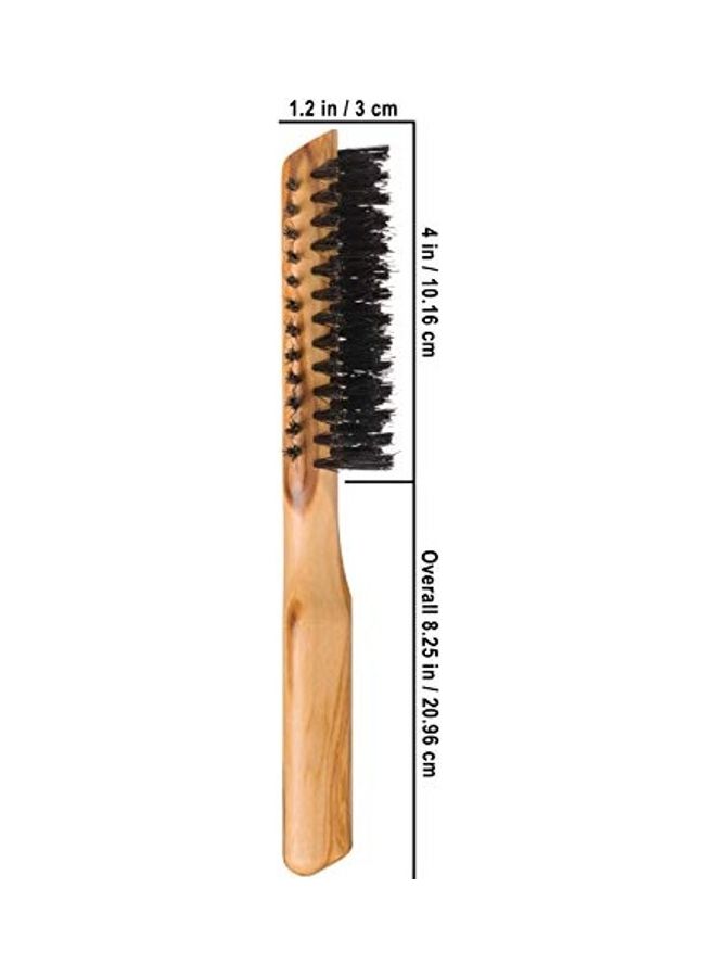 REDECKER Hair Styling Brush Beige/Black - Image 2