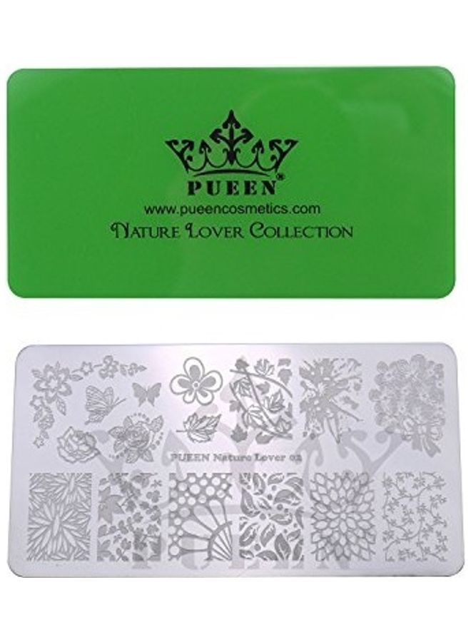 Nail Art Stamping Plate Multicolour - v1626604379/N49236122A_1