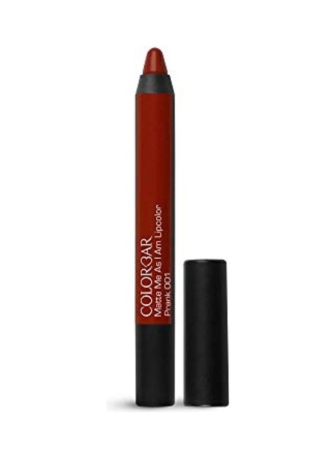 Colorbar Matte Me As I Am Lipcolor Prank 001 - Image 1