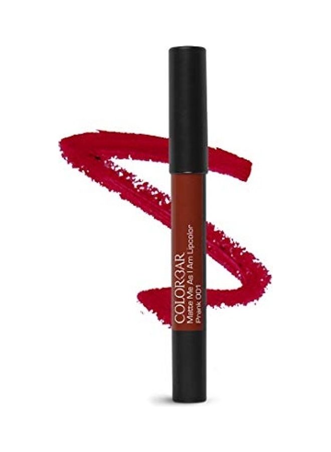 Colorbar Matte Me As I Am Lipcolor Prank 001 - Image 2