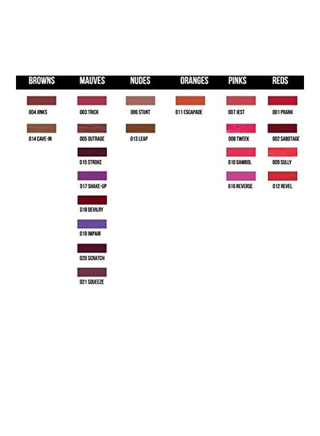 Colorbar Matte Me As I Am Lipcolor Prank 001 - Image 3