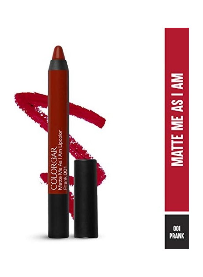 Colorbar Matte Me As I Am Lipcolor Prank 001 - Image 5