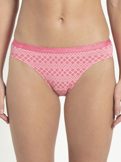 JOCKEY - 2 Pack Of Simple Comfort Bikni Plain Light Printed Assorted - Image 1