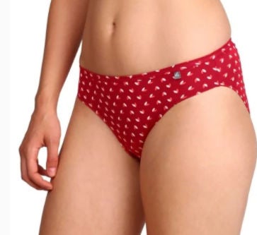 JOCKEY - 3 Pack Of Simple Comfort Bikni Plain Dark Printed Assorted - Image 1