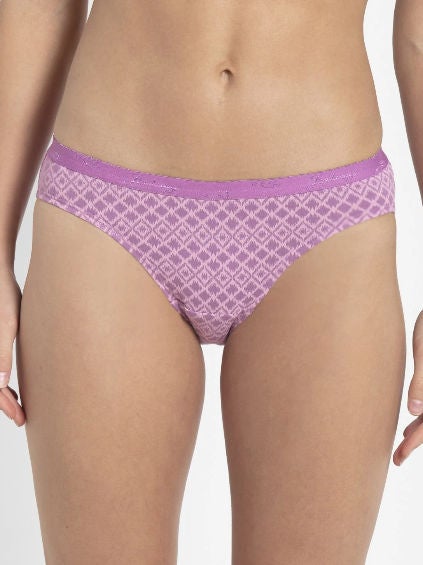 JOCKEY - 2 Pack Of Simple Comfort Bikni Plain Light Printed Assorted - Image 1