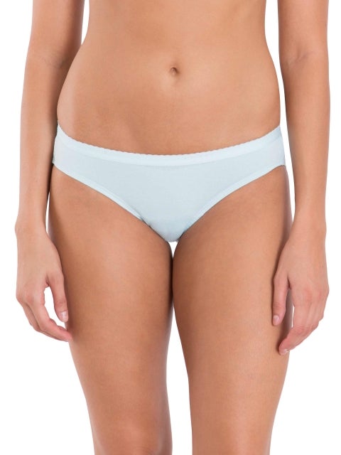 3 Pack Of Simple Comfort Bikni Plain Light Assorted