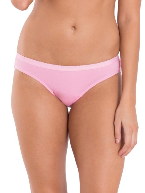 3 Pack Of Simple Comfort Bikni Plain Light Assorted