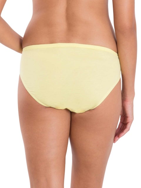 3 Pack Of Simple Comfort Bikni Plain Light Assorted