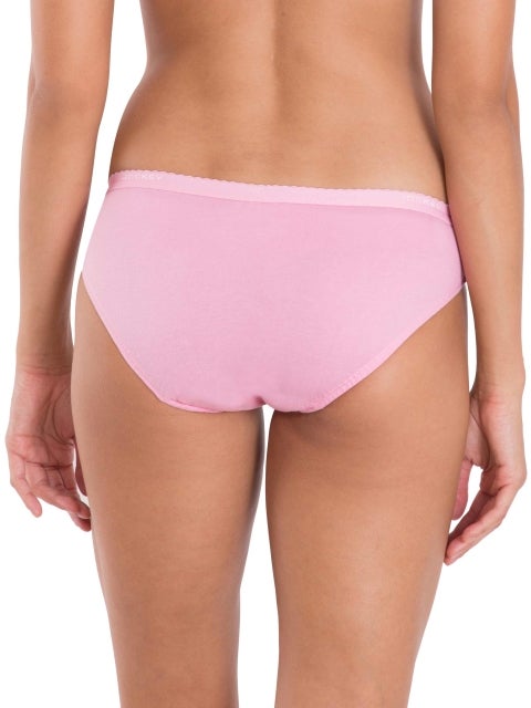 3 Pack Of Simple Comfort Bikni Plain Light Assorted