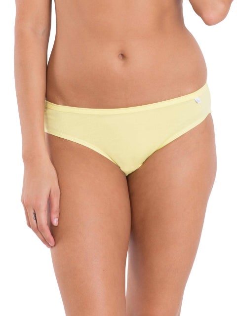 3 Pack Of Simple Comfort Bikni Plain Light Assorted