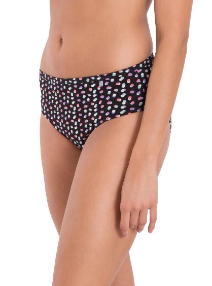 JOCKEY - 3 Pack Of Simple Comfort Hipster Plain Dark Print Assorted - Image 1
