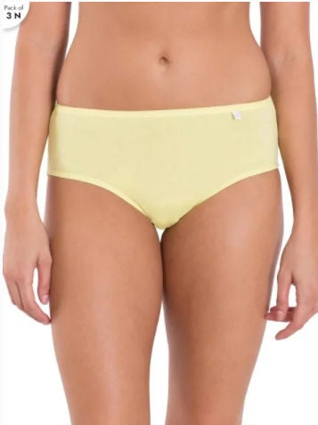 JOCKEY - 3 Pack Of Simple Comfort Hipster Plain Light Assorted - Image 1
