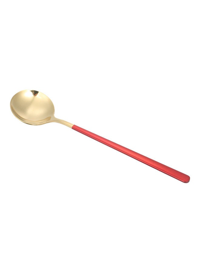 Stainless Steel Spoon Gold/Pink  - Image 5