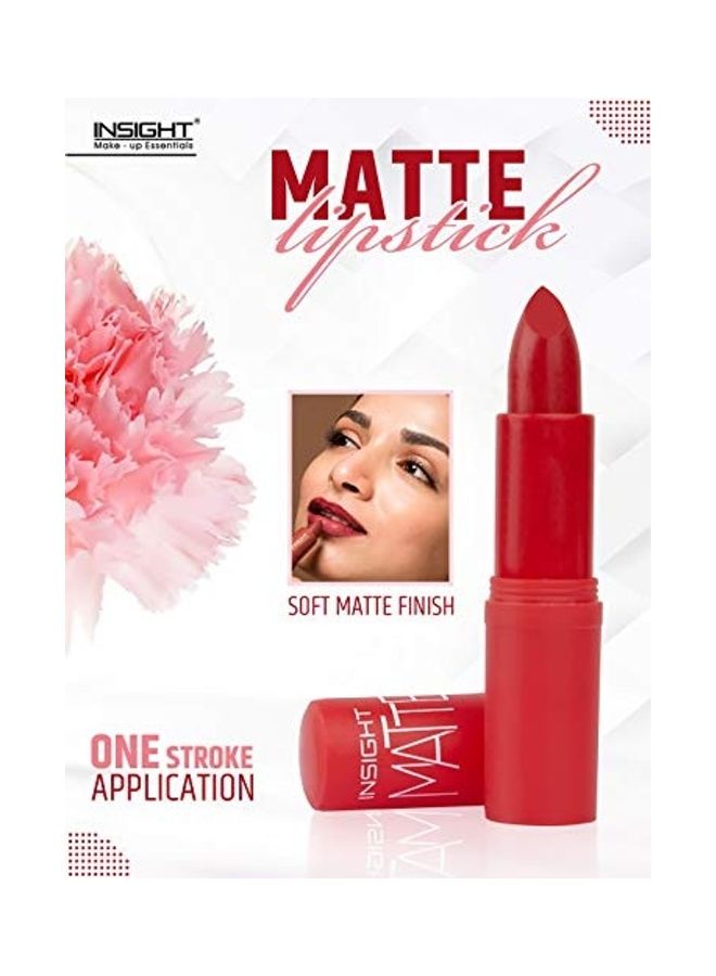 إنسايت أحمر شفاه مات مطفي أحمر - Image 3