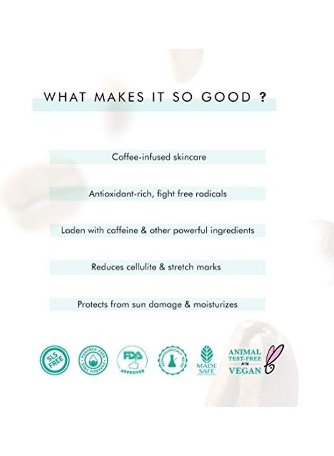 MCaffeine Coffee Body Polishing Oil With Body Scrub Brown Oil: 3.38, Scrub: 3.5  - Image 3