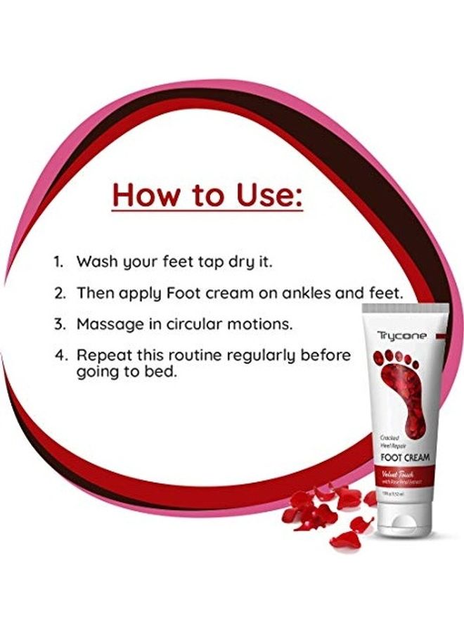 Trycone Cracked Heel Repair Foot Cream White - Image 2