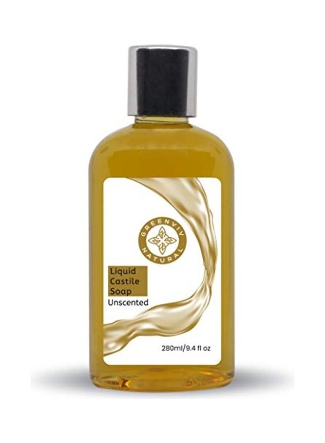 Greenviv Liquid Castile Soap Clear 280ml - Image 1
