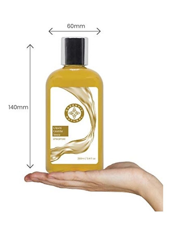 Greenviv Liquid Castile Soap Clear 280ml - Image 2