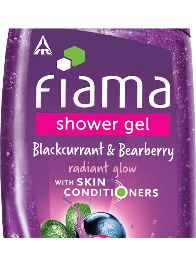 Fiama Blackcurrant And Bearberry Shower Gel Clear 250ml - Image 2