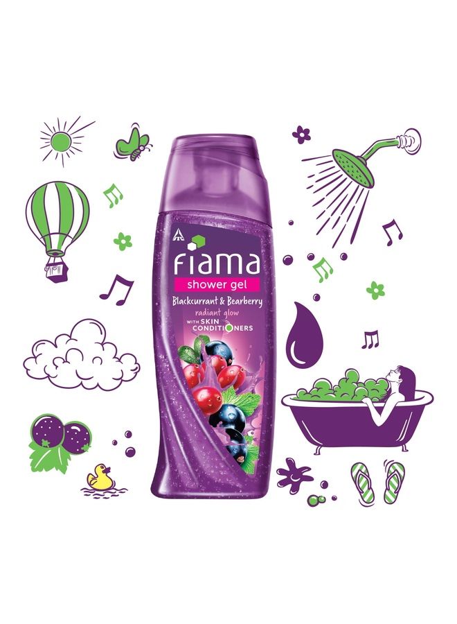 Fiama Blackcurrant And Bearberry Shower Gel Clear 250ml - Image 5