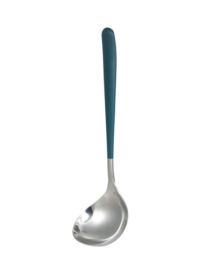 Generic Stainless Steel Solid Spoon Green/Silver  - Image 2