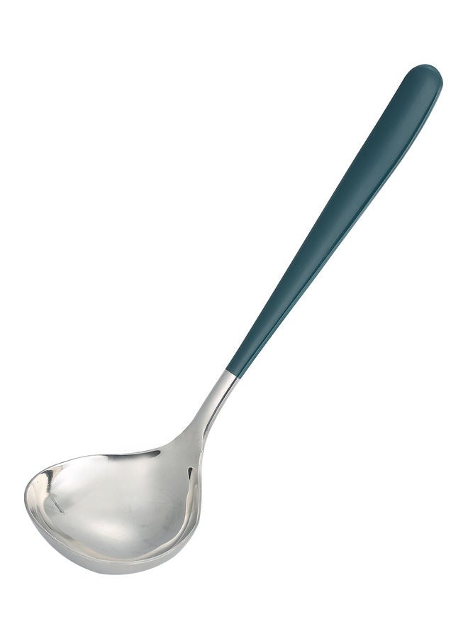 Generic Stainless Steel Solid Spoon Green/Silver  - Image 1