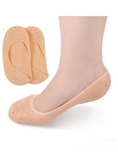 Baskety Silicone Gel Heel Pad Socks Multicolour  - Image 1