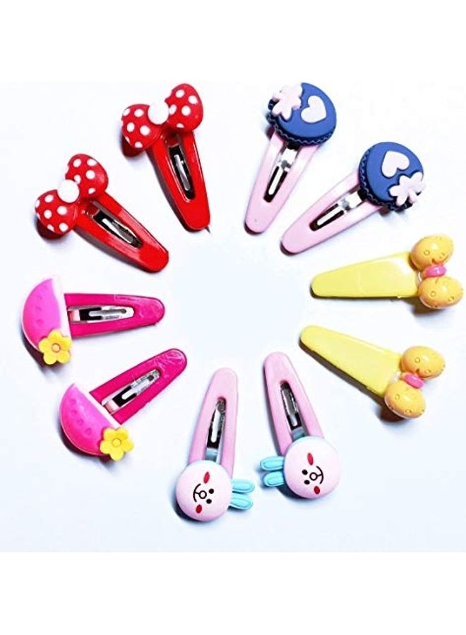 دريشتي مجموعة مشابك تيك تاك للشعر متعدد الألوان - Image 1