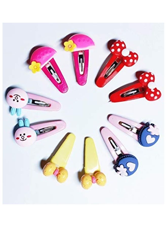 دريشتي مجموعة مشابك تيك تاك للشعر متعدد الألوان - Image 2