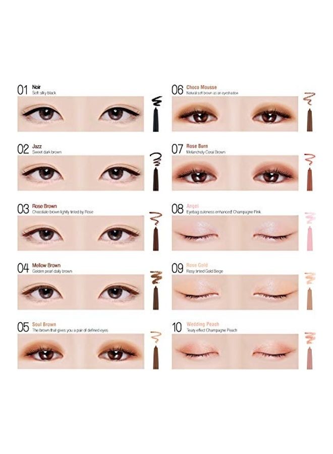 BBI@ BBIA Last Auto Gel Eyeliner 09 Rose Gold - Image 3