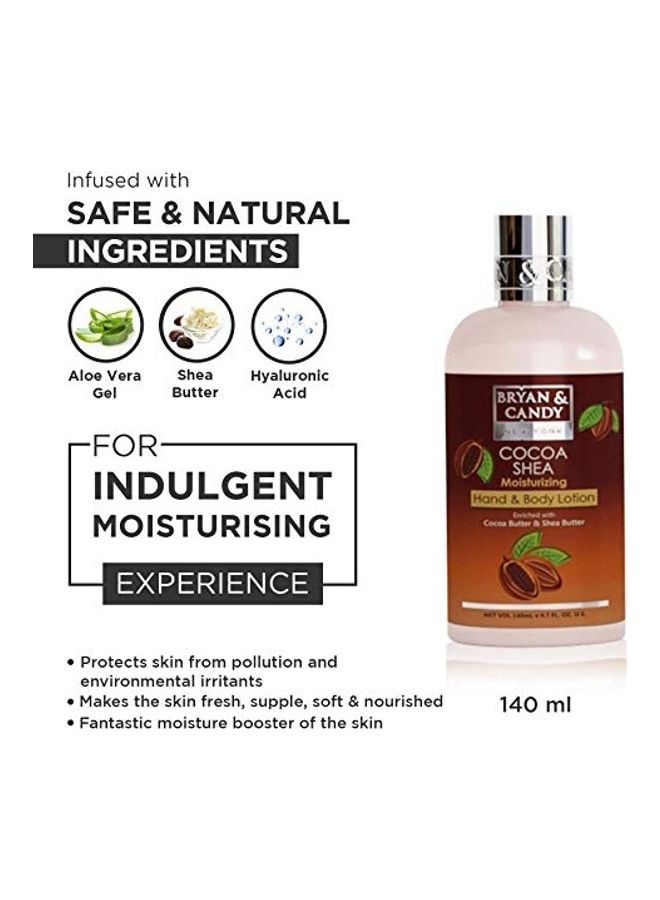 BRYAN & CANDY 4-Piece Cocoa Shea Bath And Body Set Clear 150ml  - Image 3
