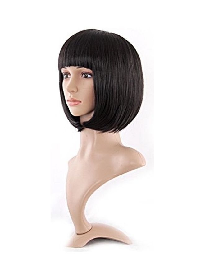 MapofBeauty Short Bob Wig Black - Image 3