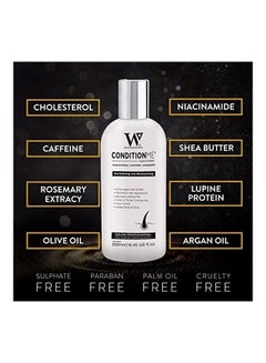 Watermans 2-Piece Hair Growth Shampoo and Conditioner Set Black/White 2 x 250ml  - Image 4
