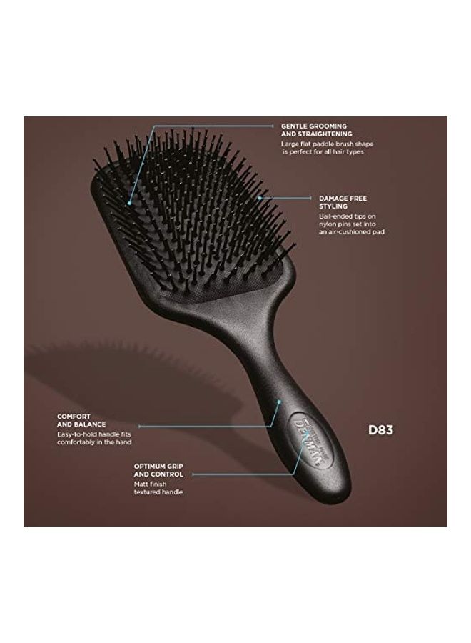 DENMAN D 83 Professional Large Paddle Hair Brush Black - Image 4