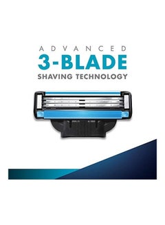 Gillette Mach 3 Shaving Razor With Cartridge Silver  - Image 5
