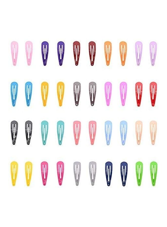 maycreate Metal Snap Hair Clip Set Multicolour - Image 1