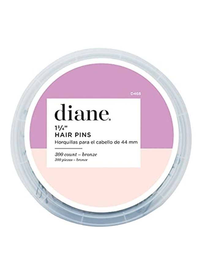 Diane 300-Piece Hair Pin Set Silver - Image 1