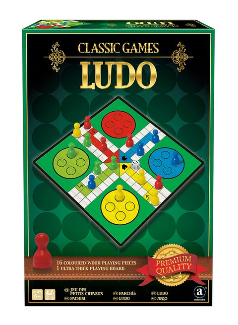 Classic Wood Ludo