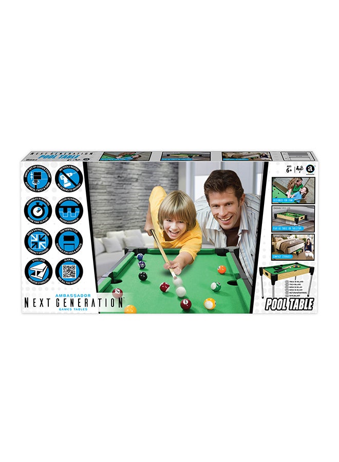 Merchant Ambassador Pool Table Game Set 36inch  - Image 1