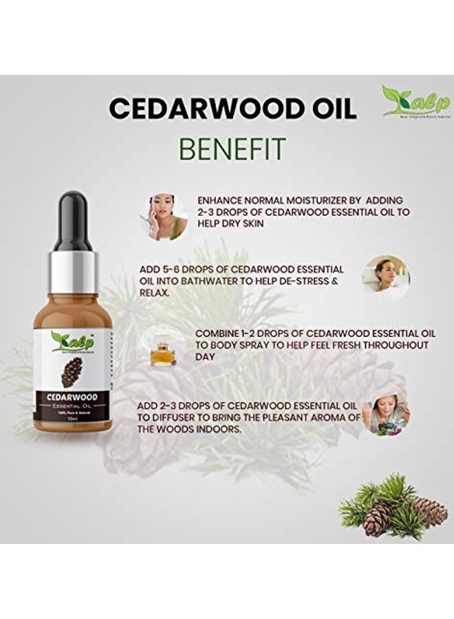 Cedarwood Essential Oil Clear 15ml - v1626610969/N49240432A_5