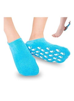 we3 SPA Silicone Gel Socks Blue  - Image 1