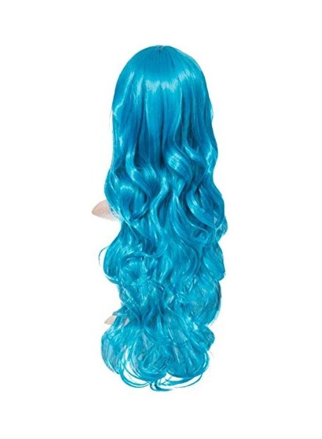 Kriwin Synthetic Long Hair Wig Blue - Image 2