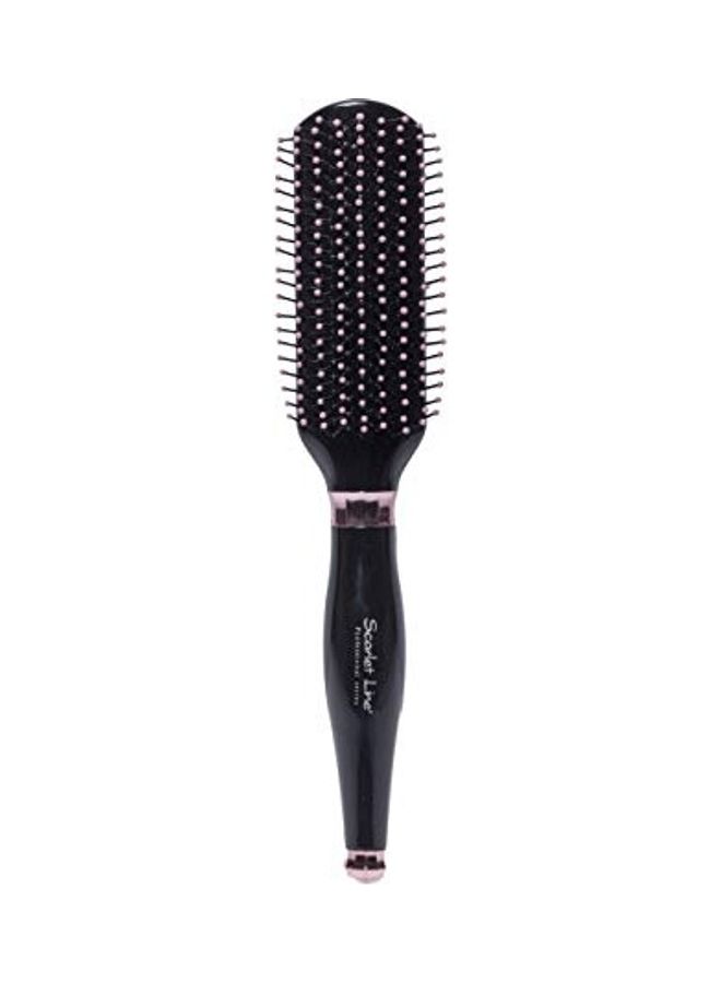 Scarlet Line Flat Hair Brush Black  - Image 1