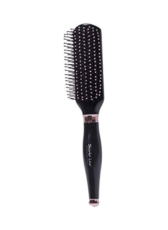 Scarlet Line Flat Hair Brush Black  - Image 4