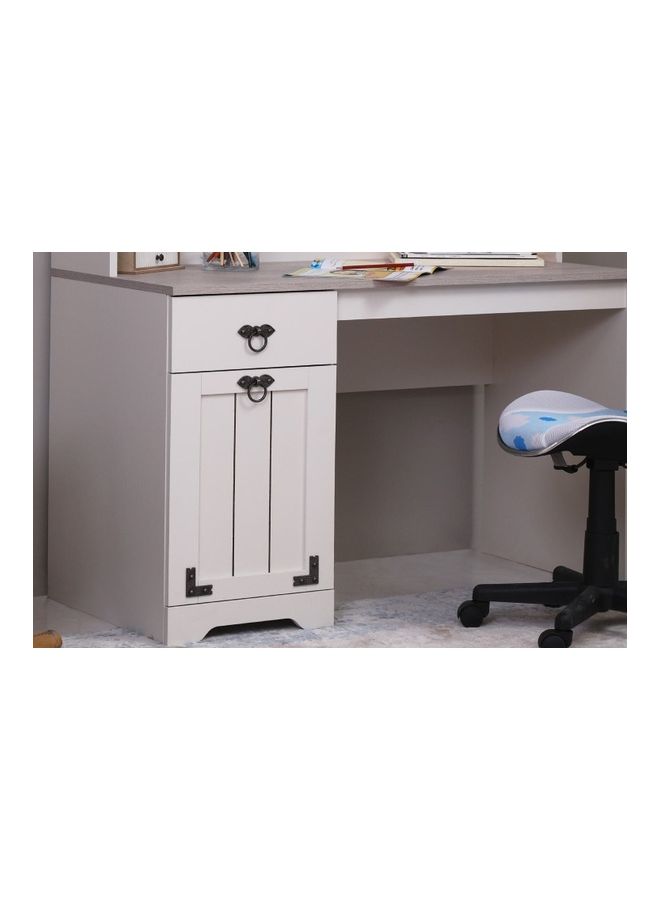 Pan Home Mesmerix Kids Study Desk | Beige | Particle Boad Material | Drawers, Storage, Shelves | 61x175x121cm Beige 61x175x121cm  - Image 4
