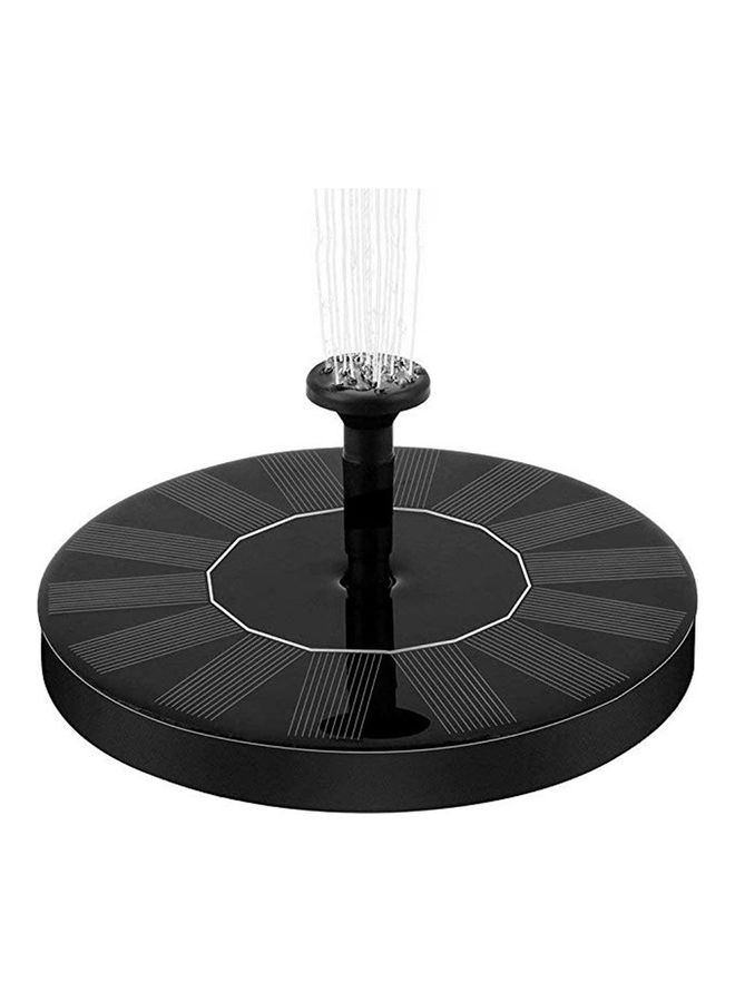 Generic Portable Floating Solar Powered Water Fountain Pump Black  - Image 4