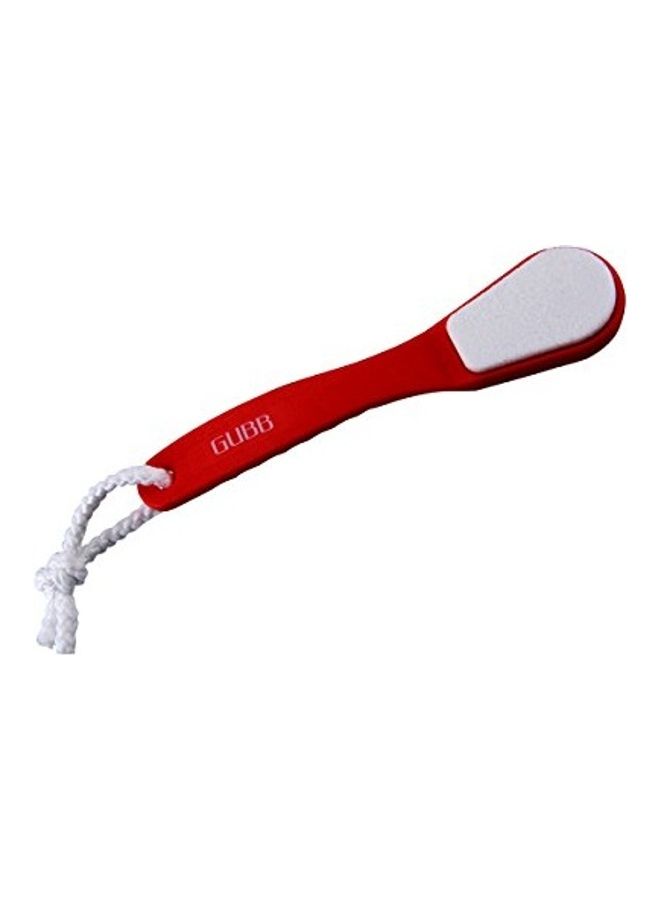 GUBB Ceramic Stone Pedicure Tool Red/Grey - Image 1