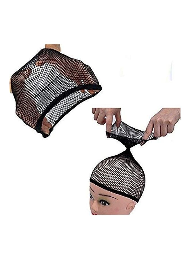 رابيدز فلو طقم شبكة شبكية للشعر مكون من قطعتين أسود - Image 1